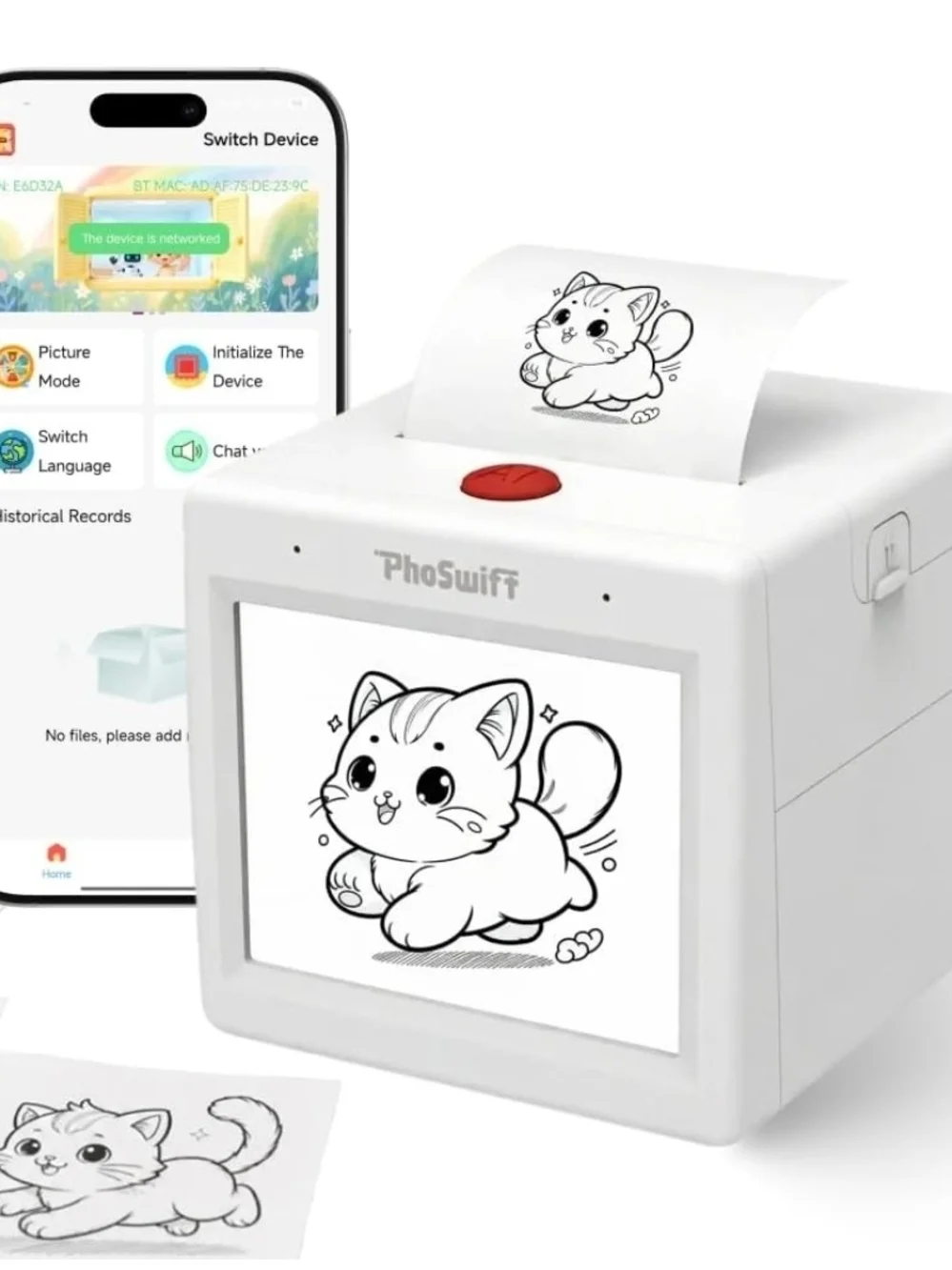 AI Sticker Printer